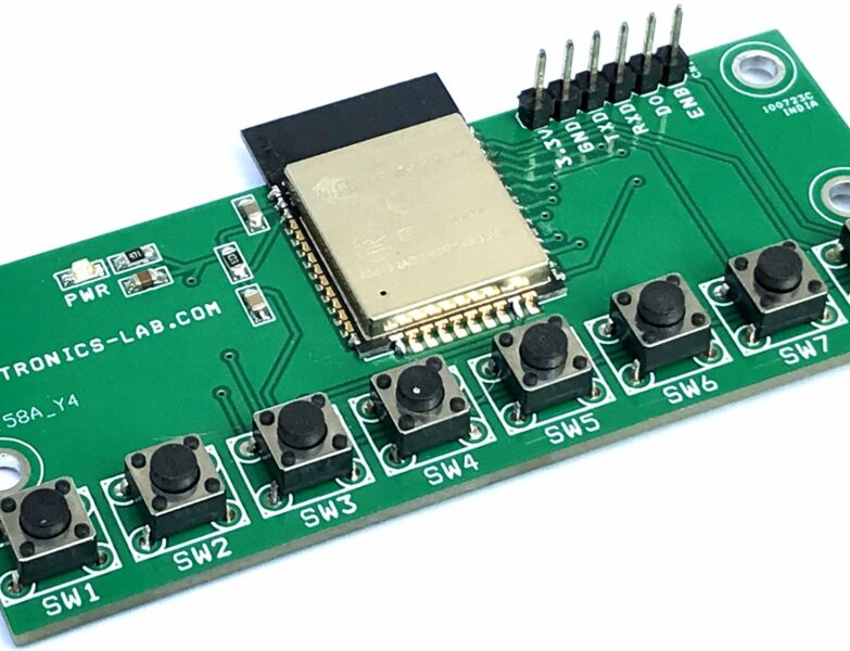 8 Channel ESP32 Remote Control