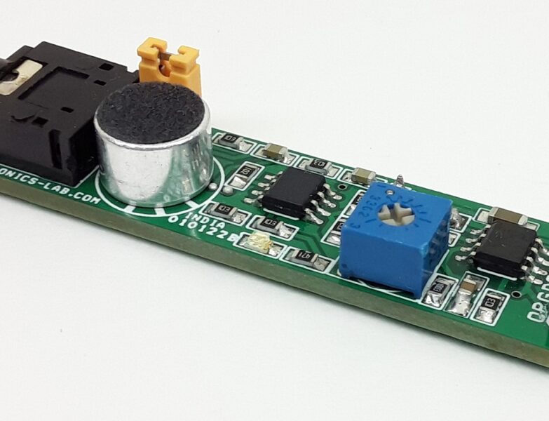 Accurate Acoustic Sensor – Sound Frequency to Voltage Converter