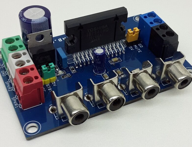 49W BTL 4 Channel Audio Power Amplifier