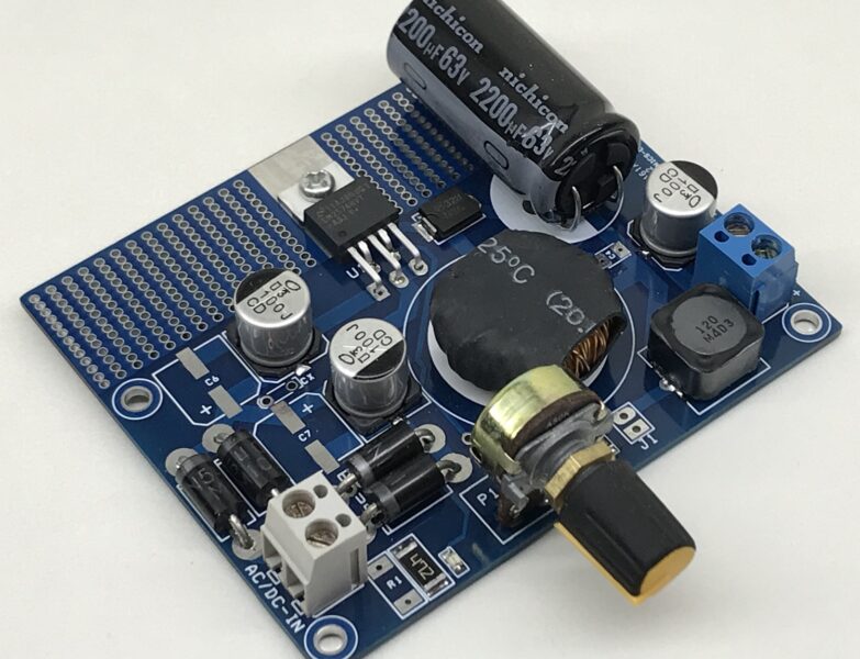 1.2V to 50V @ 3A – Adjustable Power Supply with 55Vdc Input